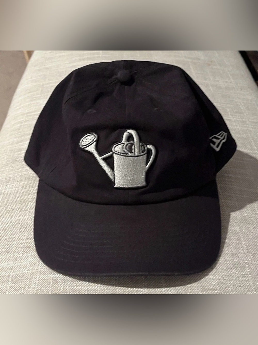 Rowing Blazers X New Era Black Hat with Silver Watering Can Patch